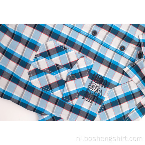 Hoge kwaliteit groothandel heren casual shirts met korte mouwen